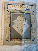 Vintage Needlecraft Magazine crochet August 1924 - £7.09 GBP