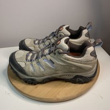 Merrell Moab Waterproof Hiking Shoes Womens Size 10 Vibram Tan Boots J88796 - £31.54 GBP