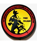 Free Soldier Hook and Loop Rubber Patch - $55.83 MXN
