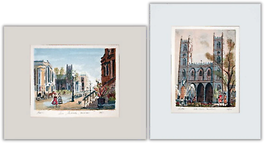 Bundle- 2 Assorted Roger Cartier Montreal Lithographs - £315.40 GBP