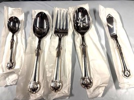 Wallace GOLD NAPOLEON BEE Serving Set Stainless Golden Bee 18/10 Silverware - $49.50