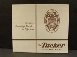 The Tucker Motor Car Sales Brochure Tucker &#39;48 - £88.15 GBP