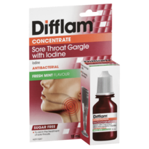 Difflam Sore Throat Gargle With Iodine Concentrate 15mL - $75.48