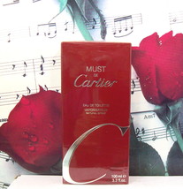 Must De Cartier EDT Spray 3.3 FL. OZ. NWB. Vintage. - $249.99