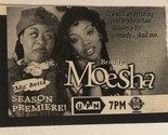 Moesha Tv Print Ad Vintage Brandy TPA4 - $5.93