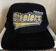 Vintage Pittsburgh Steelers Hat Starter 90s NFL Fitted Cap Size Proline Clean - £21.56 GBP