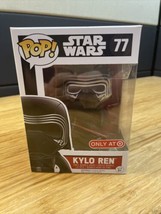 Kylo Ren Funko POP! Target Exclusive Star Wars Force Awakens #77 Vinyl B... - £19.83 GBP