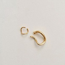 1Set Korean Fashion Gold Silver Color Metal Ear Clip Geometric Irregular Ear Cuf - £11.34 GBP