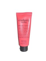 PHILOSOPHY Cranberry Medley HAND CREAM TRAVEL TUBE 1 OZ / 30 ML SEALED NEW - $180.80 MXN