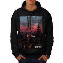 Wellcoda Empire State Building Mens Hoodie, New Casual Hooded Sweatshirt - £25.38 GBP+