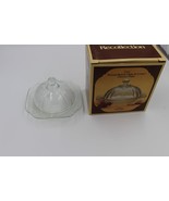 Indiana Glass RECOLLECTION 4499 Madrid Round Butter Dish Cheese Plate &amp; ... - £9.66 GBP