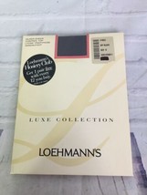 Loehmann&#39;s Luxe Collection Silken Sheer Control Top Pantyhose Off Black ... - $10.39