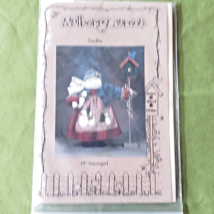 Mulberry Street Craft Pattern Sadie 19&quot; Snowgirl Uncut - £7.00 GBP