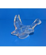 Crystal/Dining/Home-Vintage Clear Crystal Art Glass Soaring Bird Seagull - $20.70