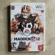 Madden NFL 12 (Nintendo Wii, 2011) CIB w/Manual - £6.47 GBP