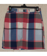 EXCELLENT WOMENS Croft &amp; Barrow STRETCH PLAID SKORT  SIZE 4 - €24,32 EUR