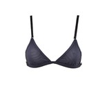 ONE TEASPOON Womens Bralette Sheer Comfy Solid Blue Size S - $43.64