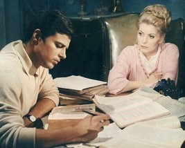 Belle de Jour 1967 Jean Sorel at his desk Catherine Deneuve opposite 5x7 photo - $7.99