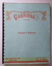 Carnival Arcade Game Owners Manual + Schematics Video Game 1980 Original Gremlin - £31.30 GBP