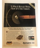 Remington Extended Range Ammunition Vintage Print Ad Advertisement  pa16 - £8.51 GBP