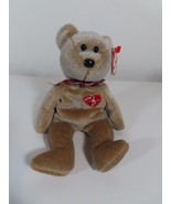 Ty Beanie Baby Signature Bear 1999 Rare Mint Condition With Tag Errors New - £45.59 GBP