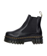 Dr. Martens Women&#39;s Audrick Leather Platform Chelsea Boots Combat, Black... - $168.25