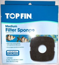 Top Fin Medium Filter Sponge, Use with Top Fin Medium Canister Filter, Q... - $350.34 MXN
