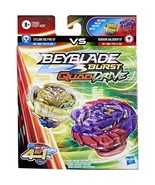 Beyblade Burst Quad Drive Dual Pack Cyclone Belfyre B7 vs Berserk Balder... - $13.95