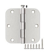 42 Pack Satin Nickel Door Hinges 3.5 x 3.5 Inch Interior 3 1/2 Inch Door... - $59.39