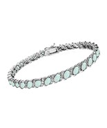 B. BRILLIANT Sterling Silver Created, Simulated or Genuine - £260.88 GBP