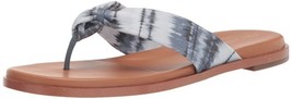 Cole Haan Women&#39;s Fiona Thong Slide Sandal, China Blue Ikat Canvas Gum W... - $24.56