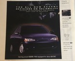 1995 Hyundai Decision Vintage Print Ad pa5 - $7.91