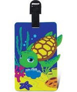 Luggage Tag Sea Turtle Identification Label Suitcase Backpack ID Travel ... - £9.25 GBP