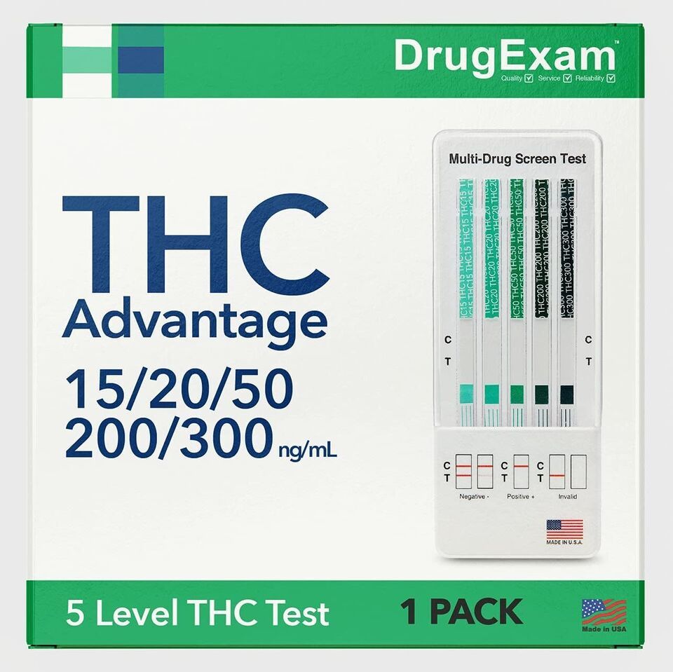 1 Pack - DrugExam THC Advantage Made in USA Multi Level Marijuana Home U... - $13.95