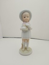 Vtg 1982 Lefton Geo Z Christopher Collection Thanks Unto The Lord 03230 Figurine - $14.99