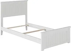 AFI Nantucket Twin Extra Long Traditional Bed with Matching Footboard an... - $573.99
