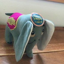 Vintage 1979 Barnum &amp; Bailey Greatest Show on Earth Plush Gray Circus Elephant S - £23.71 GBP