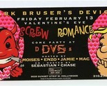 Devious Card Sunset Strip Hollywood Get Lucky Friday 13 Valentine Single... - £14.01 GBP