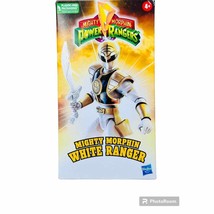 Mighty Morphin Power Rangers White Ranger Figure 30th Anniversary VHS Hasbro NEW - £41.15 GBP