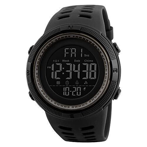 Reloj Deportivo Digital Hombre 50m Impermeable LED Militar Multifunción... - $31.08