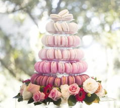 Macaron Cupcake Stand 6 Tier Large Macaron Dessert Tower Display Round Cupcake - £53.84 GBP