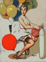 Decoration Poster.Home interior room design.Wall art.Pinup Red Balloon.7306 - $17.82+