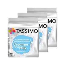 Tassimo Milk Creamer, Pack of 3, 3 x 16 T-Discs  - $40.00