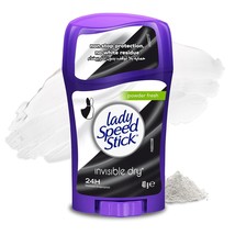 MENNEN Lady Speed Stick Invisible Dry Deodorant Powder Fresh, 1.4 Ounce, Purple  - £11.14 GBP