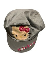 Hello Kitty Girls Youth Size BLING Baseball Cap Hat Gray Pink Sanrio One Size - £11.52 GBP