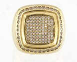 Men&#39;s Cluster ring 14kt Yellow Gold 305412 - $569.00