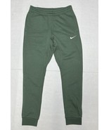 Nike Men’s Green Tapered Sweatpants Sz S Runners Athletic White Swoosh NWOT - $758.08 MXN