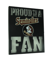 Proud To Be A Florida State Fan Cutout Metal Wall Sign - £17.70 GBP