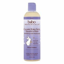Babo Botanicals 3 in 1: Bubble Bath &amp; Shampoo &amp; Wash, Lavender Meadowsweet 15... - £18.53 GBP