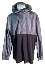 UNDER ARMOUR Long Sleeve 1/2 Zip Hooded Windbreaker Jacket XL - $19.79
